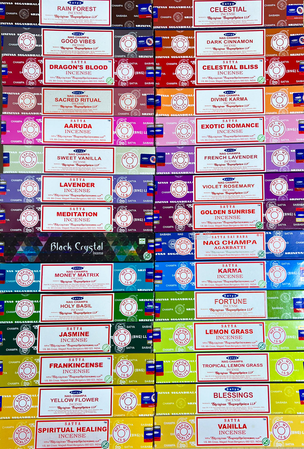 Satya Incense • choose from 30+ scents