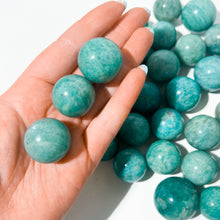 Load image into Gallery viewer, Amazonite • mini sphere • 1pc
