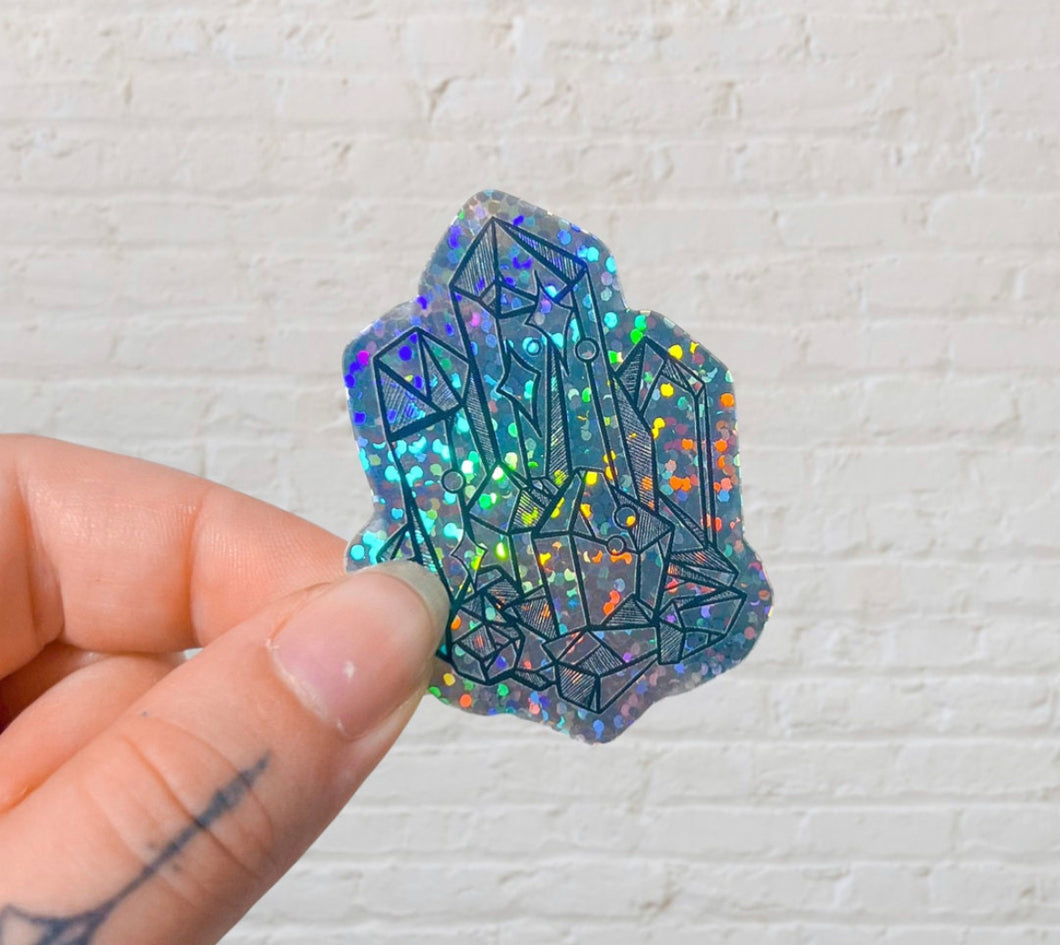 Sticker • Glitter Crystal