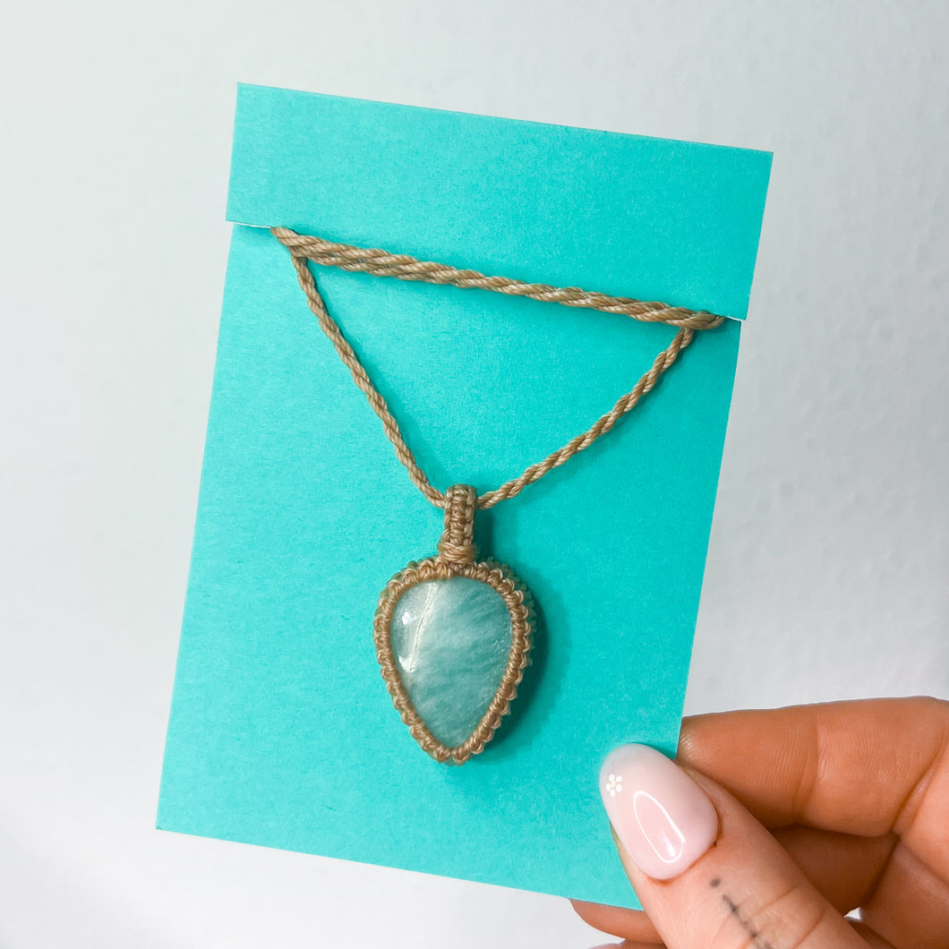 Amazonite • Crystal Necklace • A26