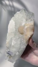 Load and play video in Gallery viewer, Zeolite F: Stilbite on Apophyllite • 1.09kg
